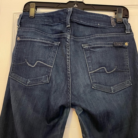 Y2K 7 for All Mankind Kimmie Straight Leg Jean Size 29 - Picture 5 of 7